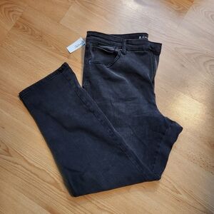 Reitmans Charcoal Straight Leg Jeans